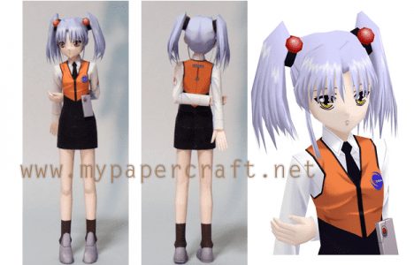 hoshino ruri papercraft