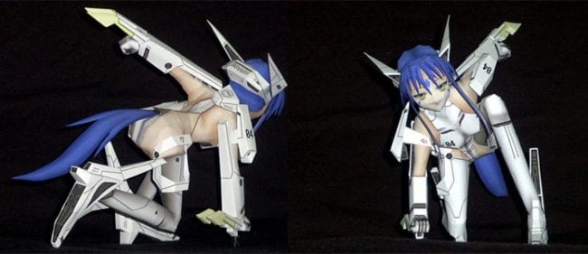 TipeDOLL 04 Papercraft type