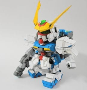SD Gundam Astray Papercraft sd gundam astray outerframe papercraft