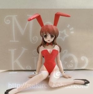 Suzumiya Haruhi Asahina Mikuru Papercraft 21