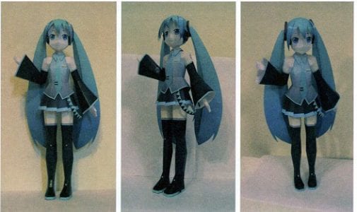 Hatsune Miku Papercraft HatsuneMiku5 10