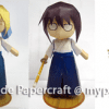 bamboo blade papercraft