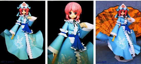 Chibi No.6 Nezumi and Shion Papercraft 2