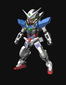 Cream Bread SD GN 001 Gundam