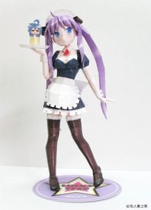 Kagami Maid version Papercraft ffyak Kagami Maid