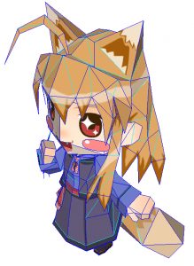 Spice and Wolf Horo Papercraft model1