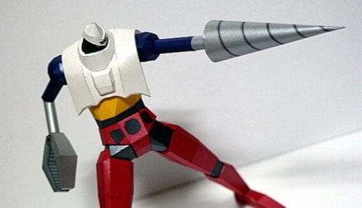 Shin Getter 2 Robot Papercraft ShinGetterRobo2GoldengluePic07 e1334626251719
