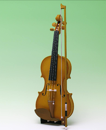 Classic Violin Papercraft classic violin