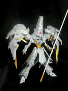 SD Auge Heavy Metal L-Gaim Papercraft One Piece SD AUGE