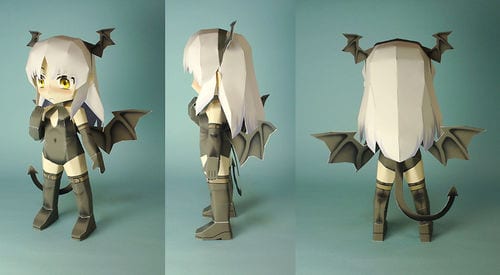 Kanade Tachibana Succubus v. Papercraft knd2024