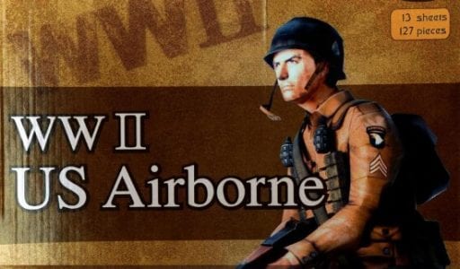 World War 2 US Airborne Paper Model o0 e1336056773147