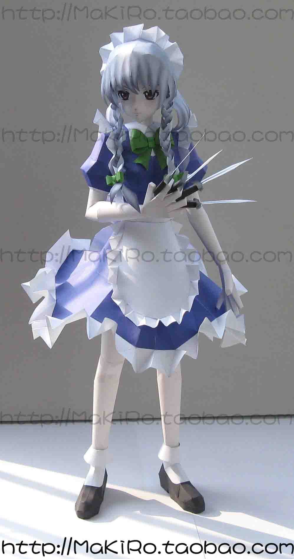 Sakuya Izayoi Papercraft Lili Sakuya Izayoi