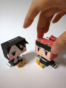Byakuya and Renji Graphig byakuya renji