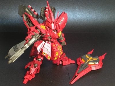 SD MSN-004 Sazabi Papercraft d0018228 49be0789c9142