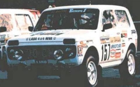 Lada Niva Mini SUV Paper Model lada