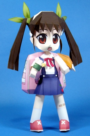 Mayoi Hachikuji Papercraft mayo12