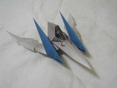 Starfox Arwing Papercraft 8705 20070104180313 01