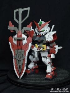 SD Astray Red Frame Gundam sd astray red