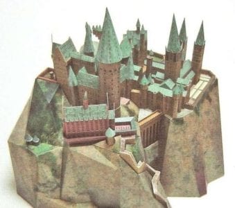 Hogwarts Castle Papercraft Hogwarts Castle0003
