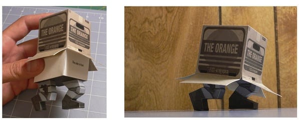 MGS: Solid Snake in a box Papercraft mgs snake in a
