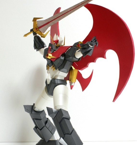 Mazinkaiser Paper Model Kyuri Mazinkaiser 1