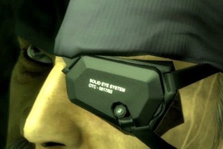 Solid Snake Eye Patch Papercraft eye system