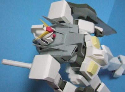 GN-000 0 Gundam Paper Model o gundam04