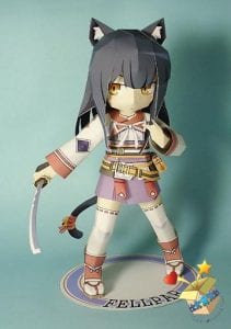 Felpur Class of Heroes Papercraft