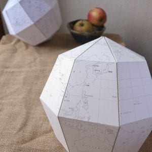 Le Paper Globe Papercraft le paper globe e1360662189289