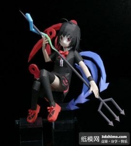 Touhou Project Nue Houjuu Papercraft 222719op0dzuqeel7qrqoq