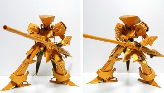 Knight of Gold Action Figure Papercraft knight of gold