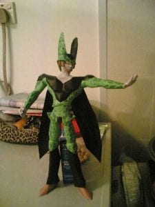 Dragon Ball Cell Papercraft cell