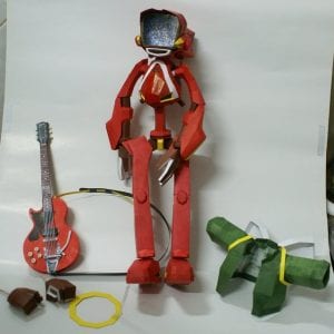 FLCL Canti Papercraft