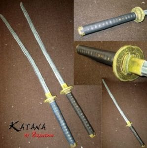 katana papercraft
