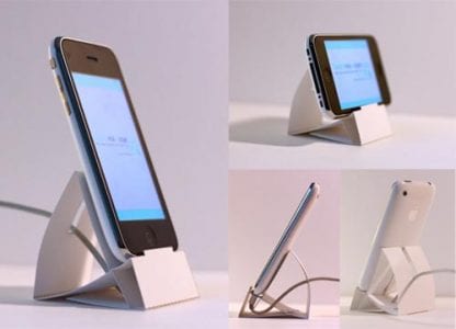 paper iphone dock