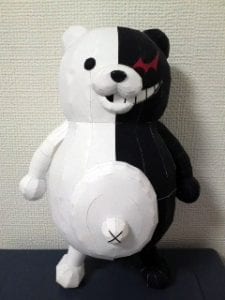 Dangan ronpa Monokuma Papercraft monoku