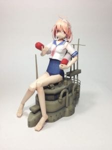 Japanese Submarine I 58 Fleet Girls Papercraft