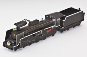 SL Yamaguchi Locomotive Train Papercraft