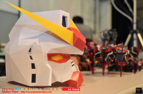 Gundam Helmet Papercraft gundam helm
