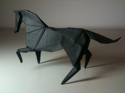 horse origami