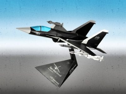 J-23 Supersonic Aircraft Model J23 4