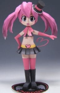 cherry sanrio papercraft