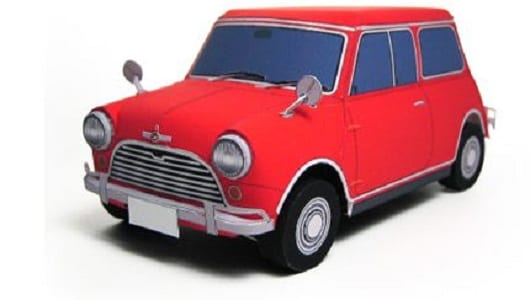 Morris Mini Cooper S Papercraft 40OIM