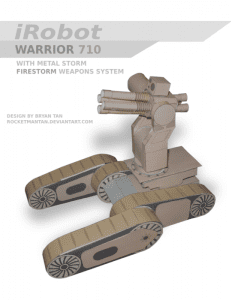 iRobot Warrior 701 Papercraft 5DiZCs4