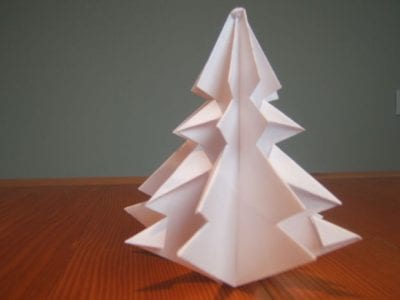 Christmas Paper Tree CNhOh