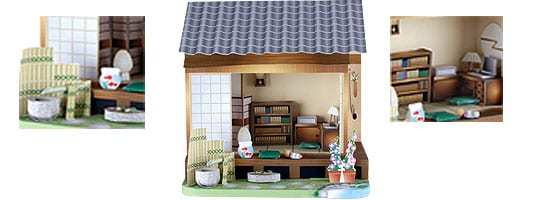 Japanese Porch and Garden Diorama CqkJ7