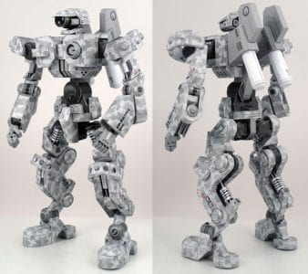 Lens Head Type-B robot Paper Model G9fyz