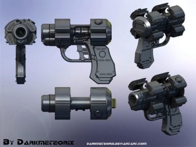 Gantz Gun Paper Model GjfZH