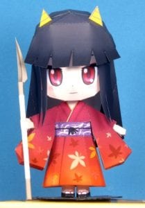 Onigo Ojou Papercraft NENrY