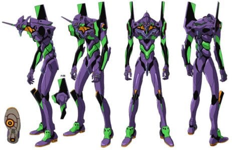 Neon Evangelion Unit-01 Paper Model OnCXz